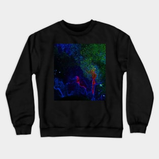 Black Panther Art - Glowing Edges 149 Crewneck Sweatshirt